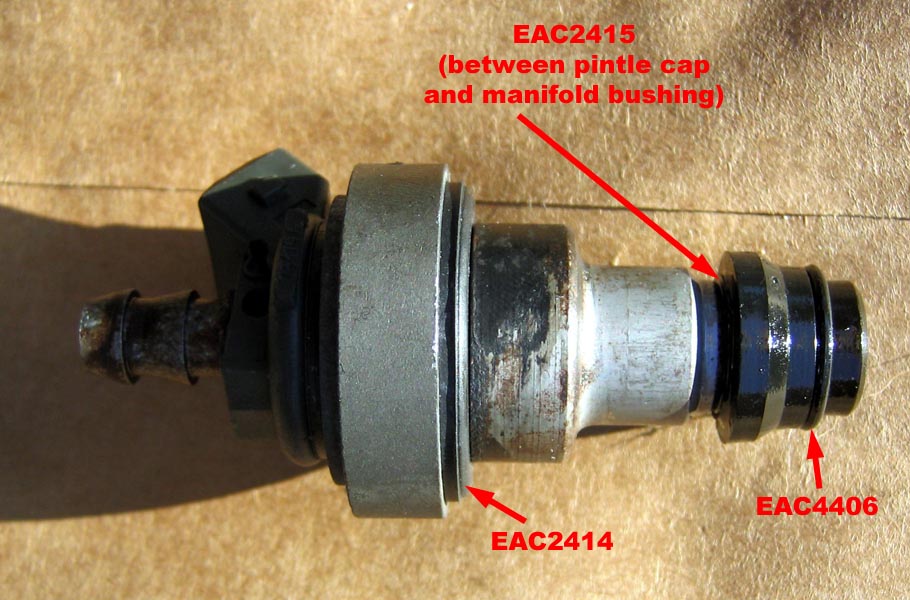 Jaguar XJ6 SIII injector replacement